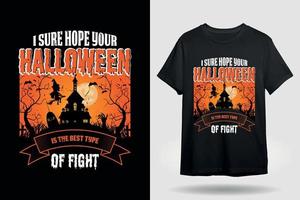 t shirt design for halloween vector