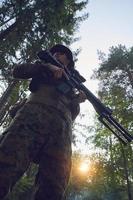 soldier portrait view photo