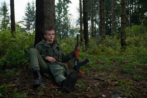 terrorista tener un descanso foto