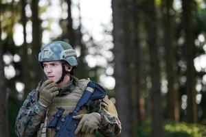 Officer Talking Portable Radio Station photo