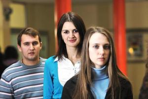 Student group portrait photo