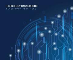 Technology Background. Visual Presentation on the Analysis of Big Data. Futuristic Style. Digital Data Visualization vector