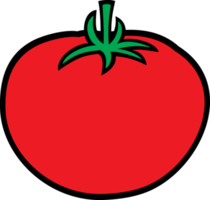 ilustración vegetal de tomate png