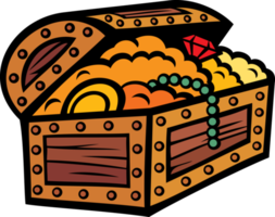 Treasure Chest Illustration png