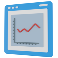 dati analitica 3d illustrazione png