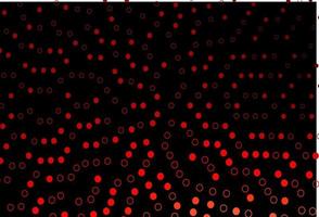 Dark Red vector layout with circle shapes.