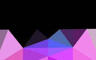 Light Pink, Blue vector polygon abstract background.