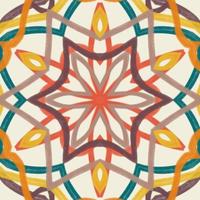 Abstract kaleidoscope background. Beautiful kaleidoscope seamless pattern. Multicolor mosaic texture. Seamless kaleidoscope texture. Unique kaleidoscope design vector
