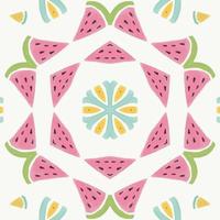 Abstract kaleidoscope background. Beautiful kaleidoscope seamless pattern. Multicolor mosaic texture. Seamless kaleidoscope texture. Unique kaleidoscope design vector