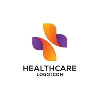 logotipo de cuidado de la salud vector