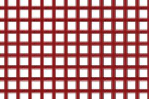 Beautiful plaid pattern vector for clothes and fabrics. Seamless tartan pattern background with red and white colors. Minimal gingham plaid pattern decoration for bed sheets, shirts, and scarves.
