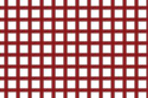 Beautiful plaid pattern vector for clothes and fabrics. Seamless tartan pattern background with red and white colors. Minimal gingham plaid pattern decoration for bed sheets, shirts, and scarves.