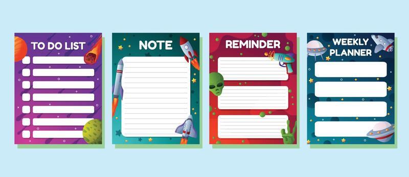 Journal Template Outerspace
