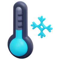 ilustração de ícone de renderização 3d fria png