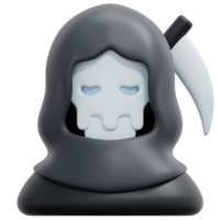 reaper 3d render icon illustration png