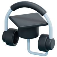 audio Cursus 3d geven icoon illustratie png