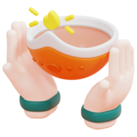 diya 3d geven icoon illustratie png