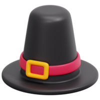 hat 3d render icon illustration png