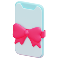 phone 3d render icon illustration png