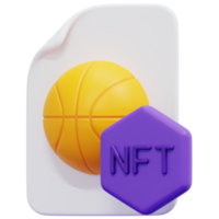 sport 3d render icon illustration png