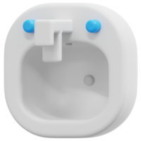 sink 3d render icon illustration png