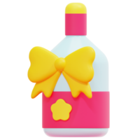 fles 3d geven icoon illustratie png