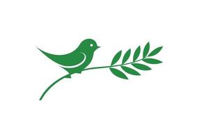 este es un diseño de logotipo de pájaros voladores para su negocio vector