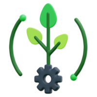 ecosystem 3d render icon illustration png