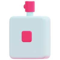 illustration d'icône de rendu 3d de parfum png