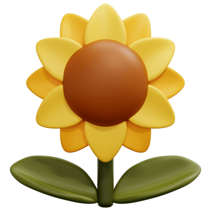 Flower Emoji PNGs for Free Download