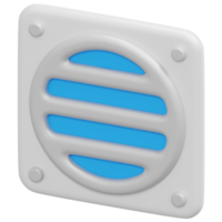 drain 3d render icon illustration png