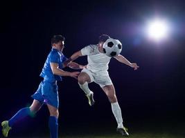 vista de jugador de futbol foto