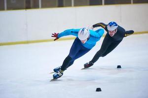 Speed skating view photo