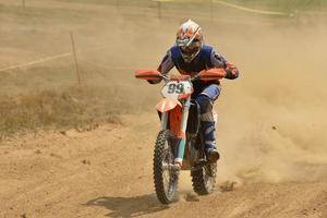 Motocross bike race photo