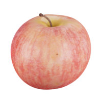 3D rendering apple on transparent background png