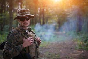 soldier portrait view photo