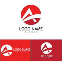 A initial letter logo vector template design