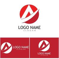 A initial letter logo vector template design