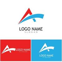 A initial letter logo vector template design