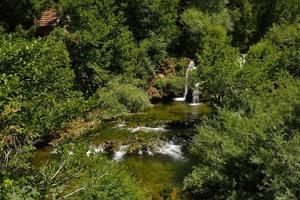 View of a waterfall photo