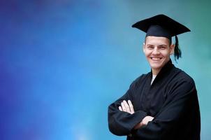 retrato del día de la graduación foto