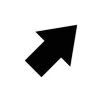 arrow pointer icon vector design template