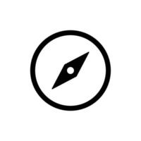 compass icon vector design template