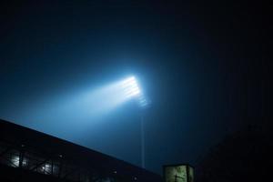 vista de las luces del estadio foto