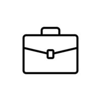 briefcase icon vector design template