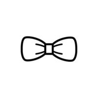 bow tie icon vector design template