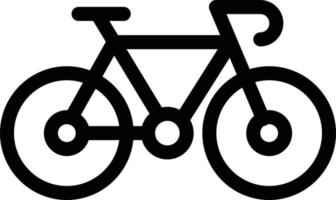 ilustración de vector de bicicleta en un fondo. símbolos de calidad premium. iconos vectoriales para concepto y diseño gráfico.