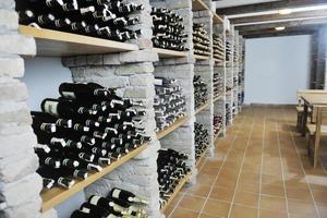 Wine cellar view photo
