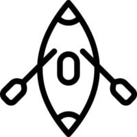 canoe vector illustration on a background.Premium quality symbols.vector icons for concept and graphic design.