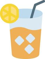 ilustración vectorial de limonada en un fondo. símbolos de calidad premium. iconos vectoriales para concepto y diseño gráfico. vector
